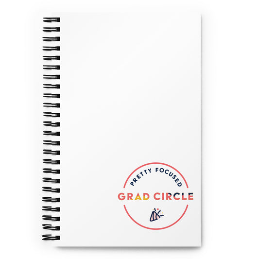 Grad Circle Spiral notebook