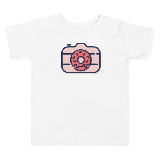 Pretty Focused Toddler Camera Short Sleeve T-Shirt